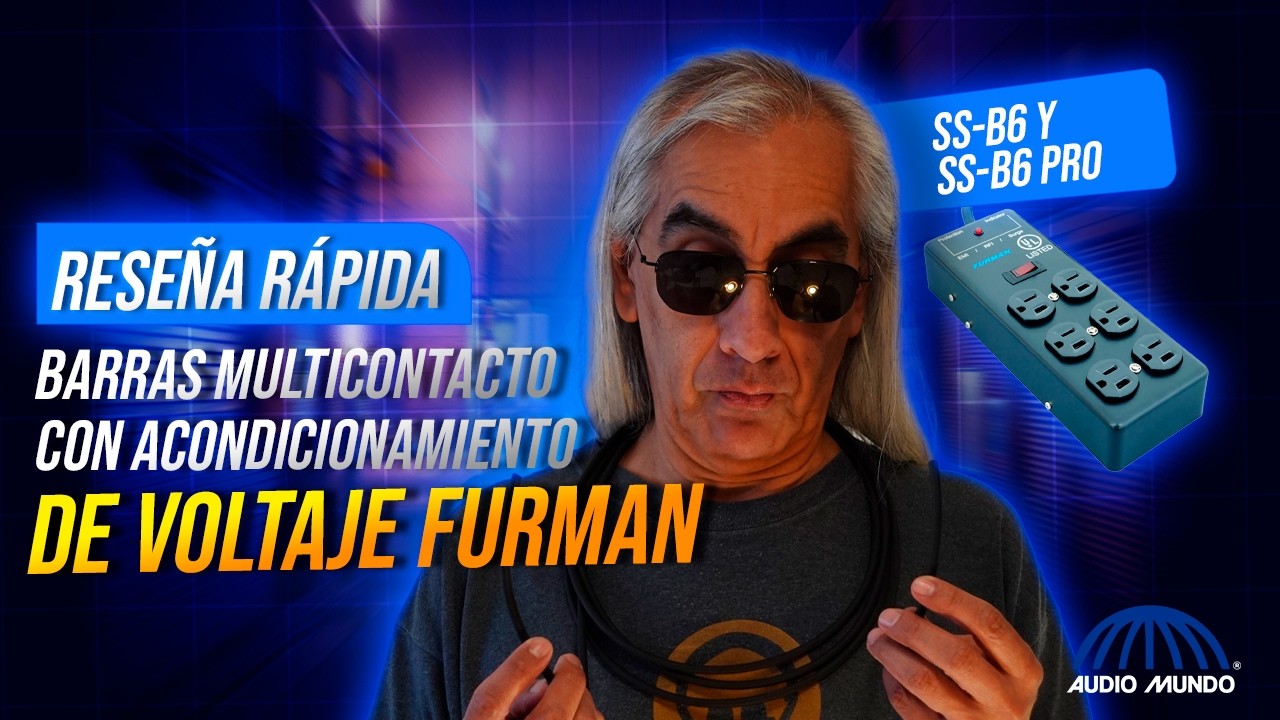 Barras Multicontacto Furman SS-B6 y SS-B6 Pro | Protección Eléctrica para Audio