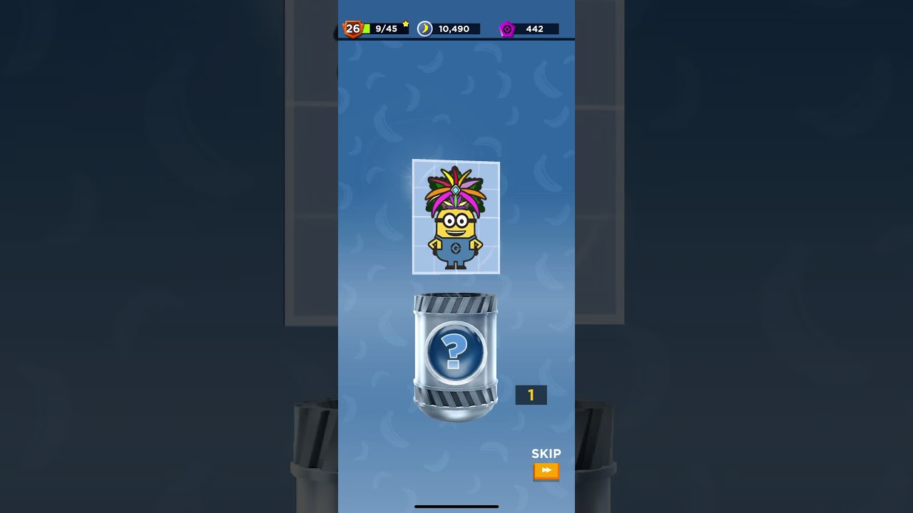 Minion Rush- opening Silver Prize Pod Mark 6