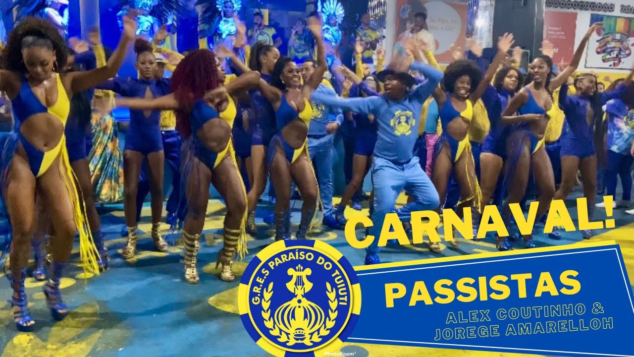 SHOW DA ALA DE PASSISTAS DA PARAÍSO DO TUIUTI 💥 ALEX COUTINHO & JORGE AMARELLOH, CARNAVAL 2024