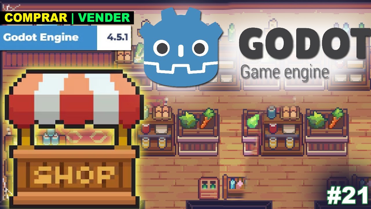TERMINANDO A LOJA | JOGO DE FAZENDA NA GODOT#21