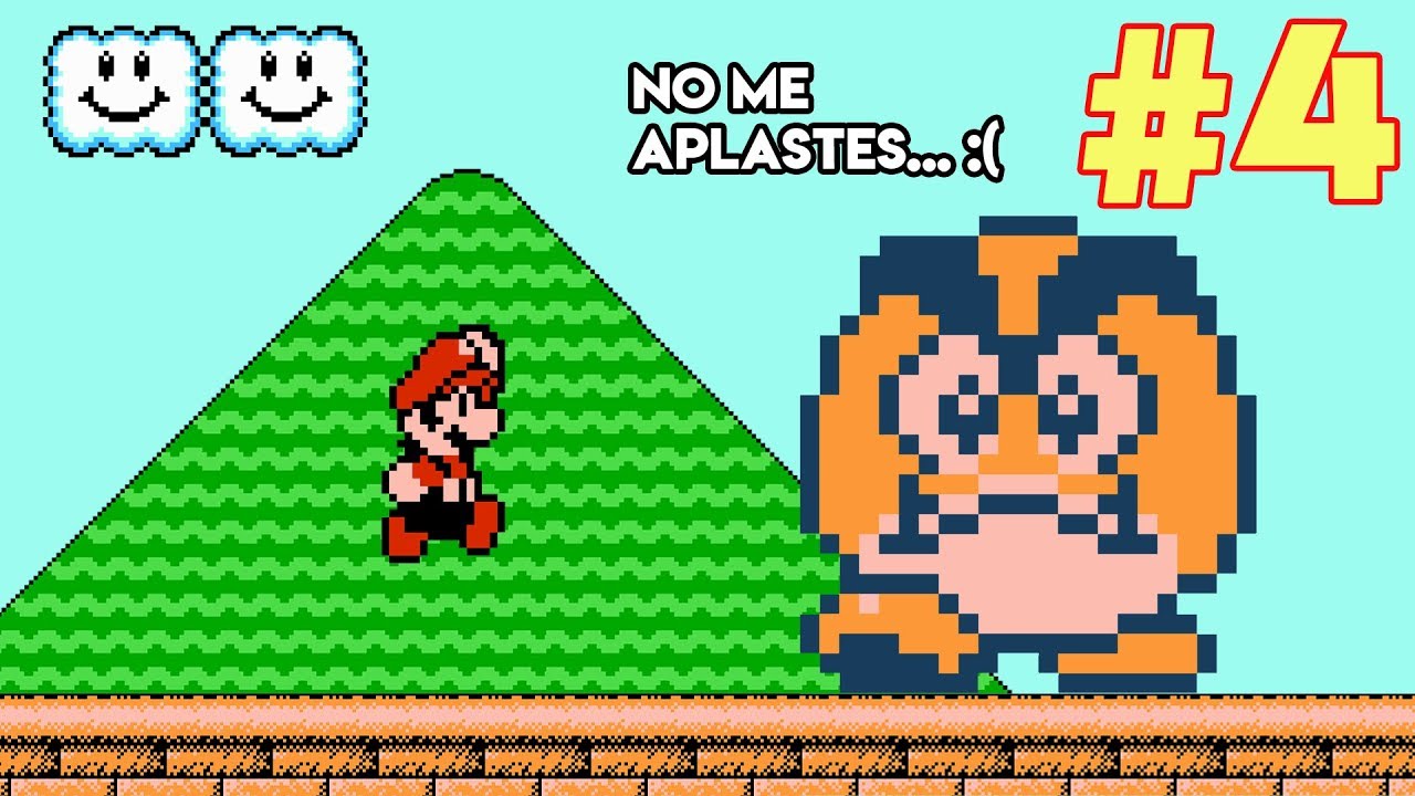 Prohibido Aplastar Goombas GIGANTES! - Jugando Super Mario Bros Ultimate con Pepe el Mago (#4)