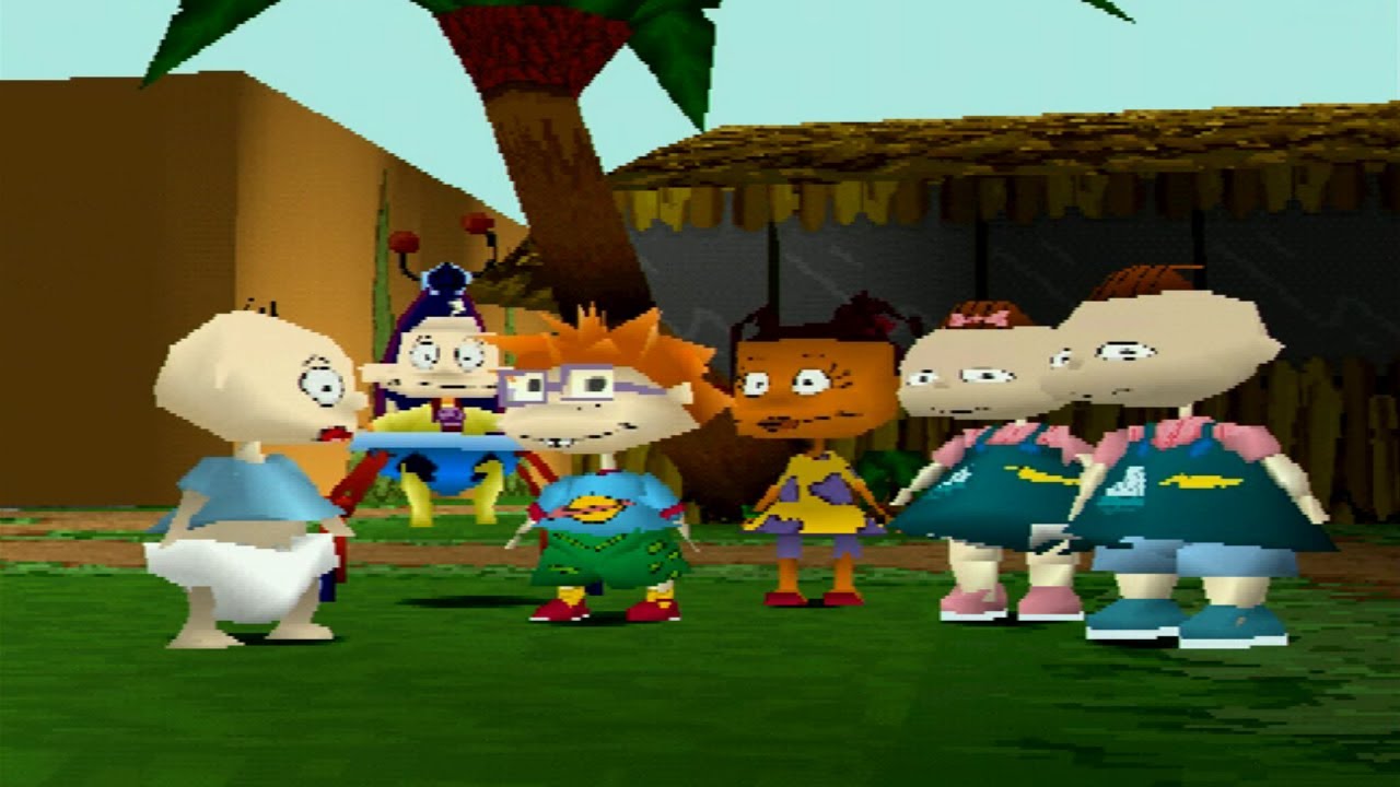 Rugrats: Studio Tour PS1 (Все уровни) Прохождение, часть 5 (Заключительная часть)