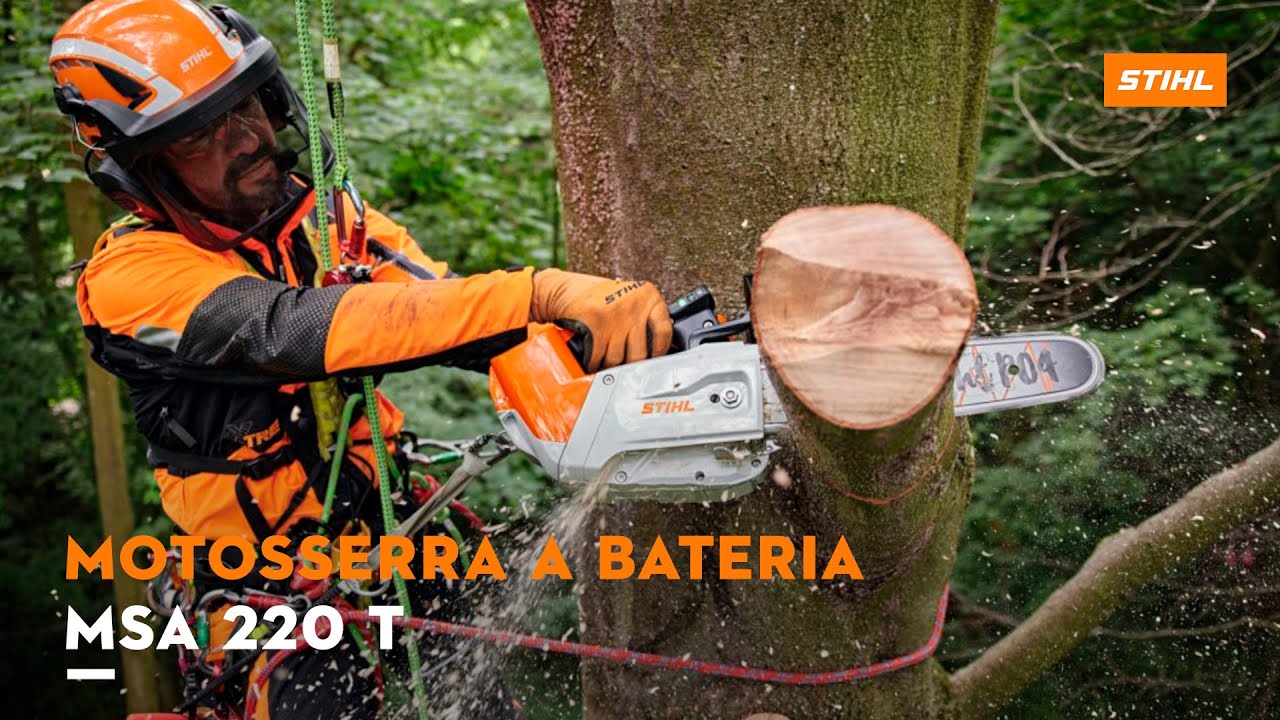 STIHL MSA 220.0 T | Motosserra Profissional a bateria