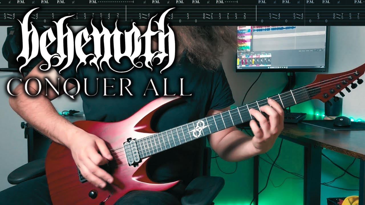 Behemoth | Conquer All | (Guitar Cover) with tabs #88