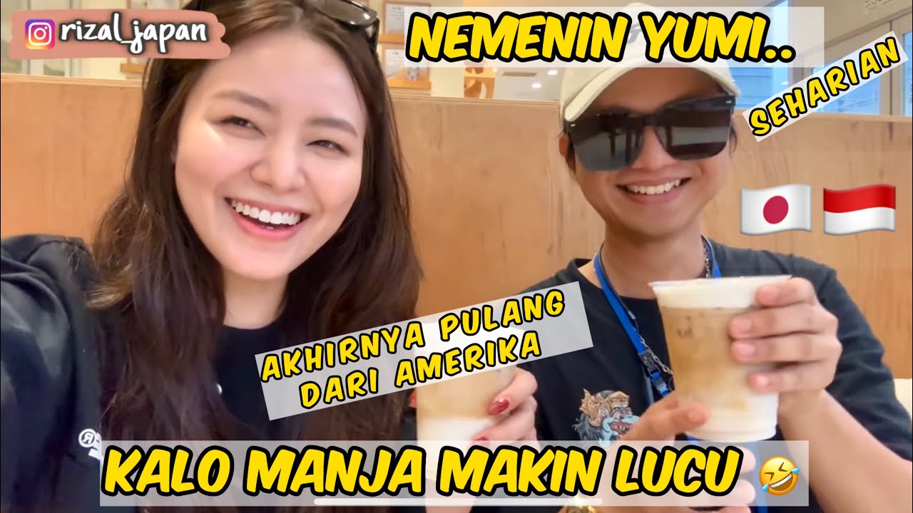 YUMI AKHIRNYA PULANG DARI AMERIKA , MAKIN MANJA MAKIN LUCU, GEMESIN HAHAHAA