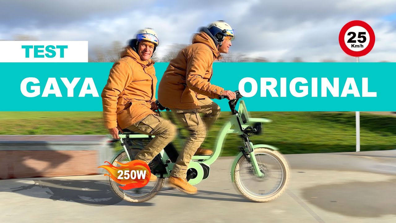 Désolé Gaya ! Je garde ce 🚲 cargo Original après mon test 😜