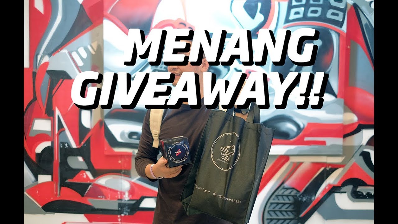MENANG GIVEAWAY DI JAKARTA SNEAKER DAY!!