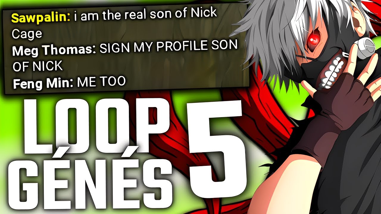 Cette MEG PENSE que je suis le FiLS de Nicolas CAGE après mon LOOP 5 GÉNÉS sur CE KANEKi (Ft. neska)