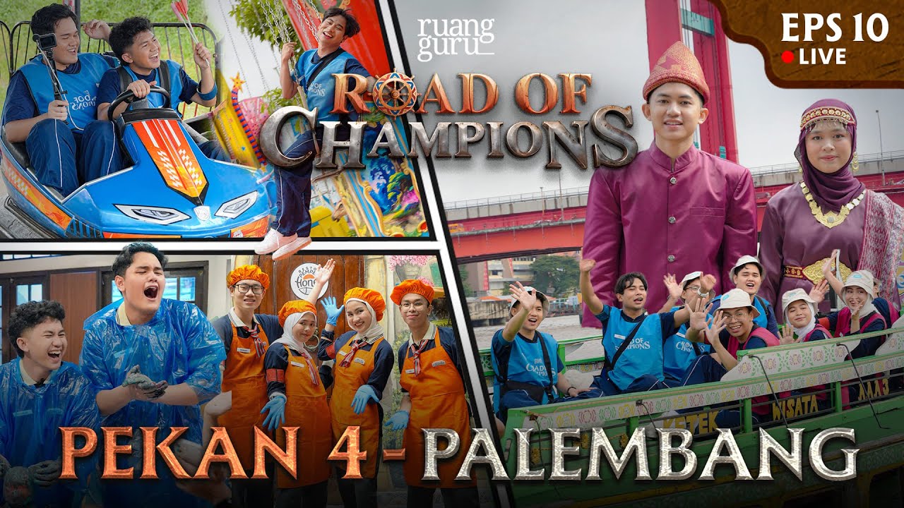 Road of Champions (ROC) Episode 10 | KENANGAN MANIS DI PALEMBANG!