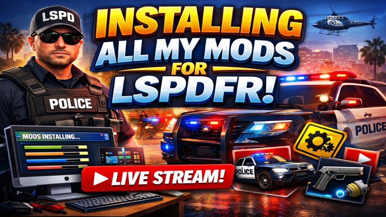Installing All My Mods For LSPDFR Part 2