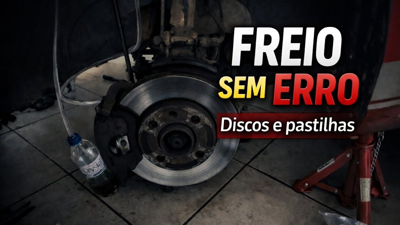 Troquei discos e pastilhas sem erro (faça assim)