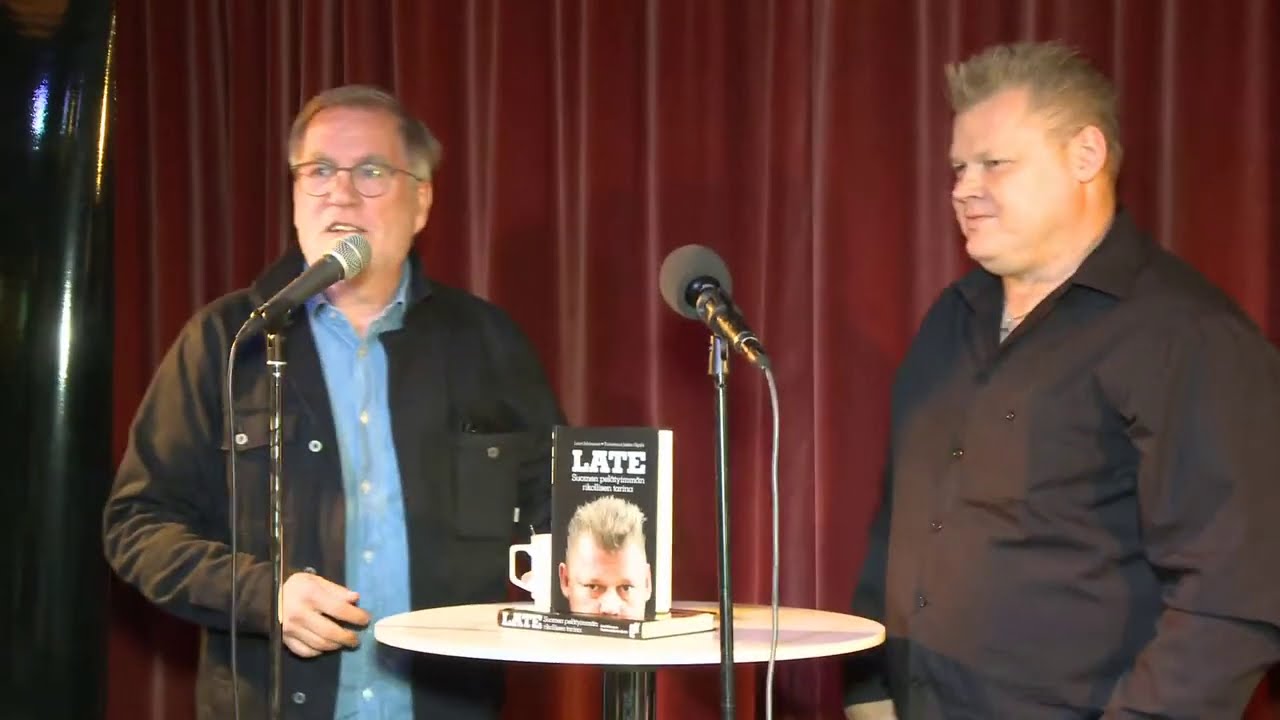Late – Suomen pelätyimmän rikollisen tarina -kirjan julkistus 17.9.