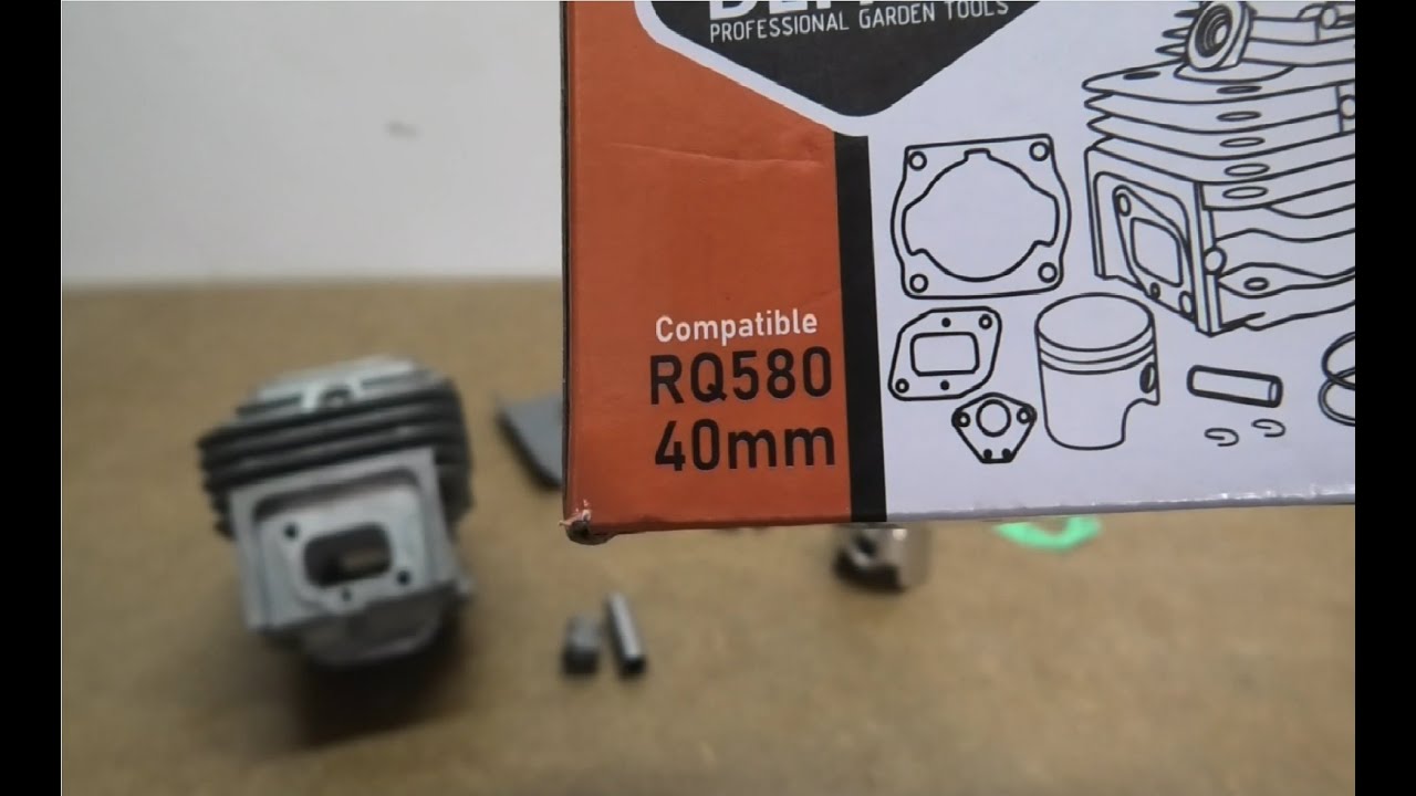 Kupicie cylinder do kosy? Wszystkie ważne wymiary zestawu tłok-cylinder kosy spalinowej Demon RQ580.