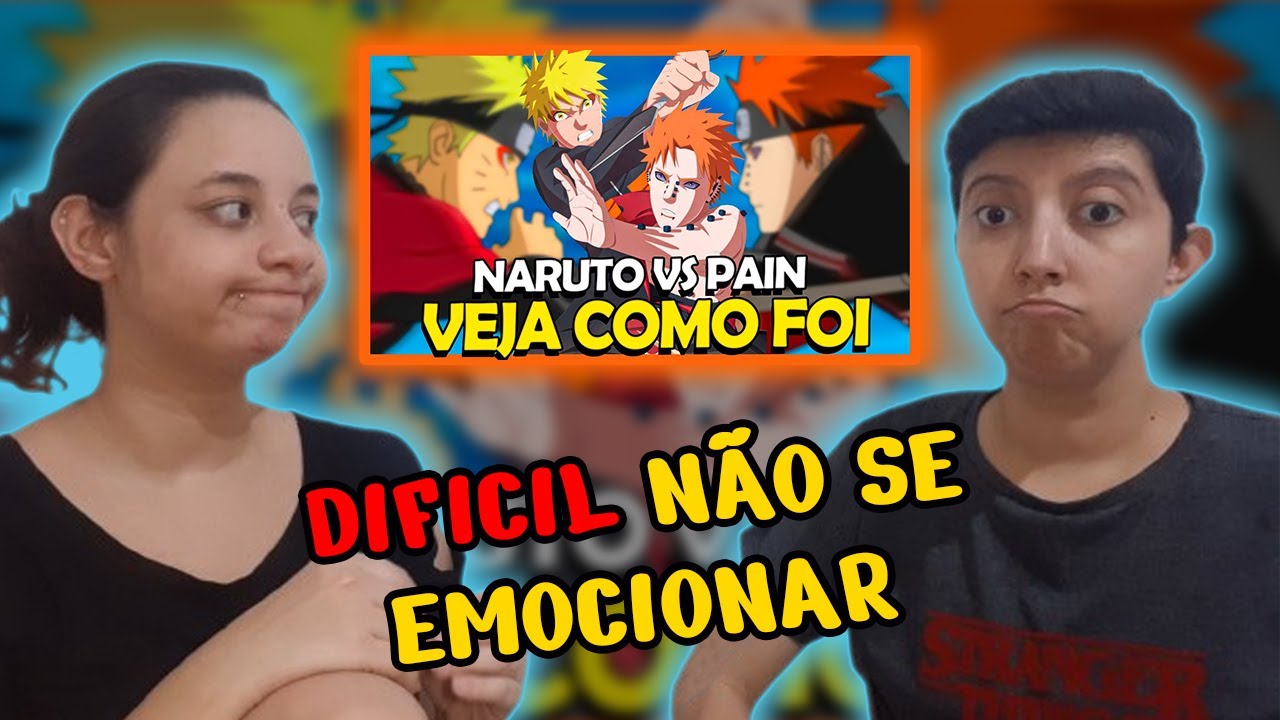 REACT NARUTO VS PAIN: VEJA COMO FOI | EI NERD