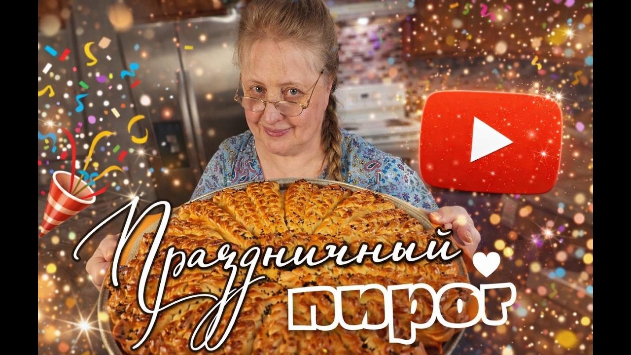 Праздничный пирог 🥧🥳