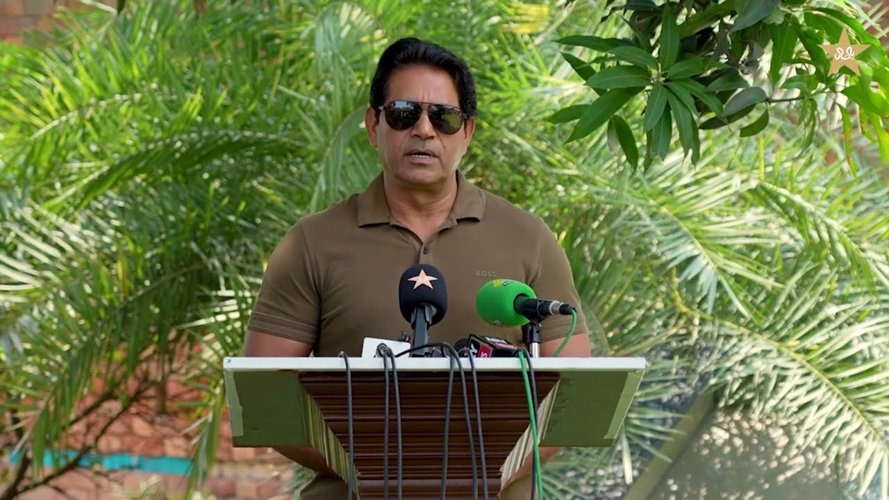 Director High-Performance PCB Aqib Javed's Media Talk | NCA Pre-Season Red-Ball Camp