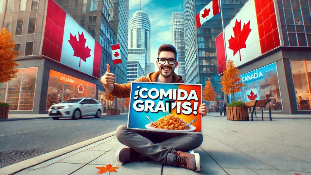 &iexcl;Como conseguir comida  gratis en Canad&aacute;!  🍴😋 Descubre c&oacute;mo (si lo necesitas)🍕🍽️