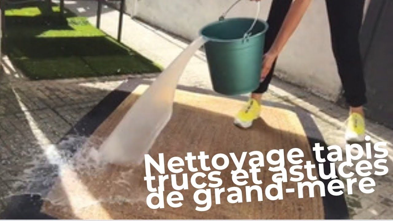 Nettoyage tapis trucs et astuces de grand-mère