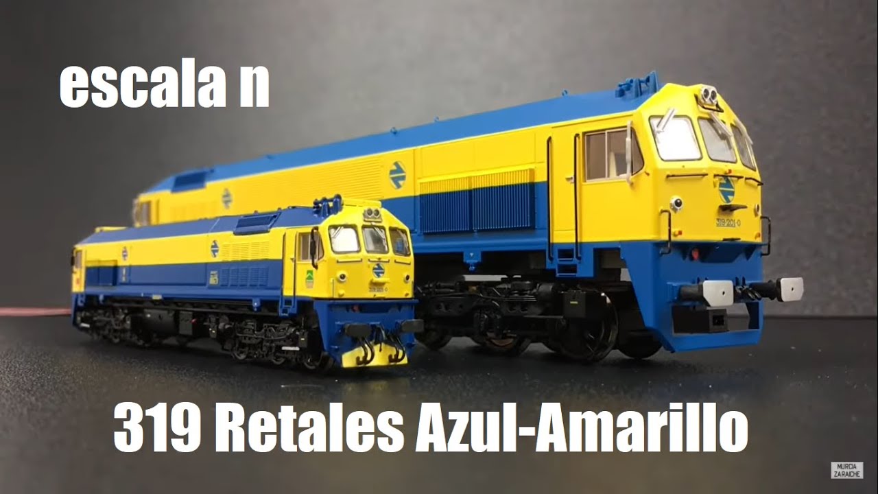 Locomotora: RENFE serie 319.201 época V de TopTrain TT70106B (escala n) con El Taller del Modelista