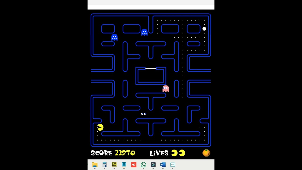 pacman nivel 4 de 11