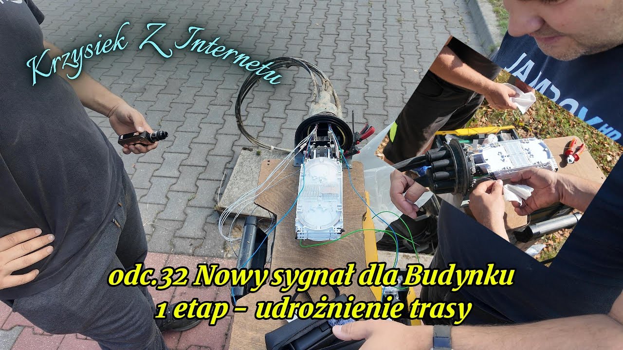 @Krzysiek.Z.internetu⁩   Odc.32 Nowy sygnał dla Budynku 1 etap udrożnienie trasy na szkielecie