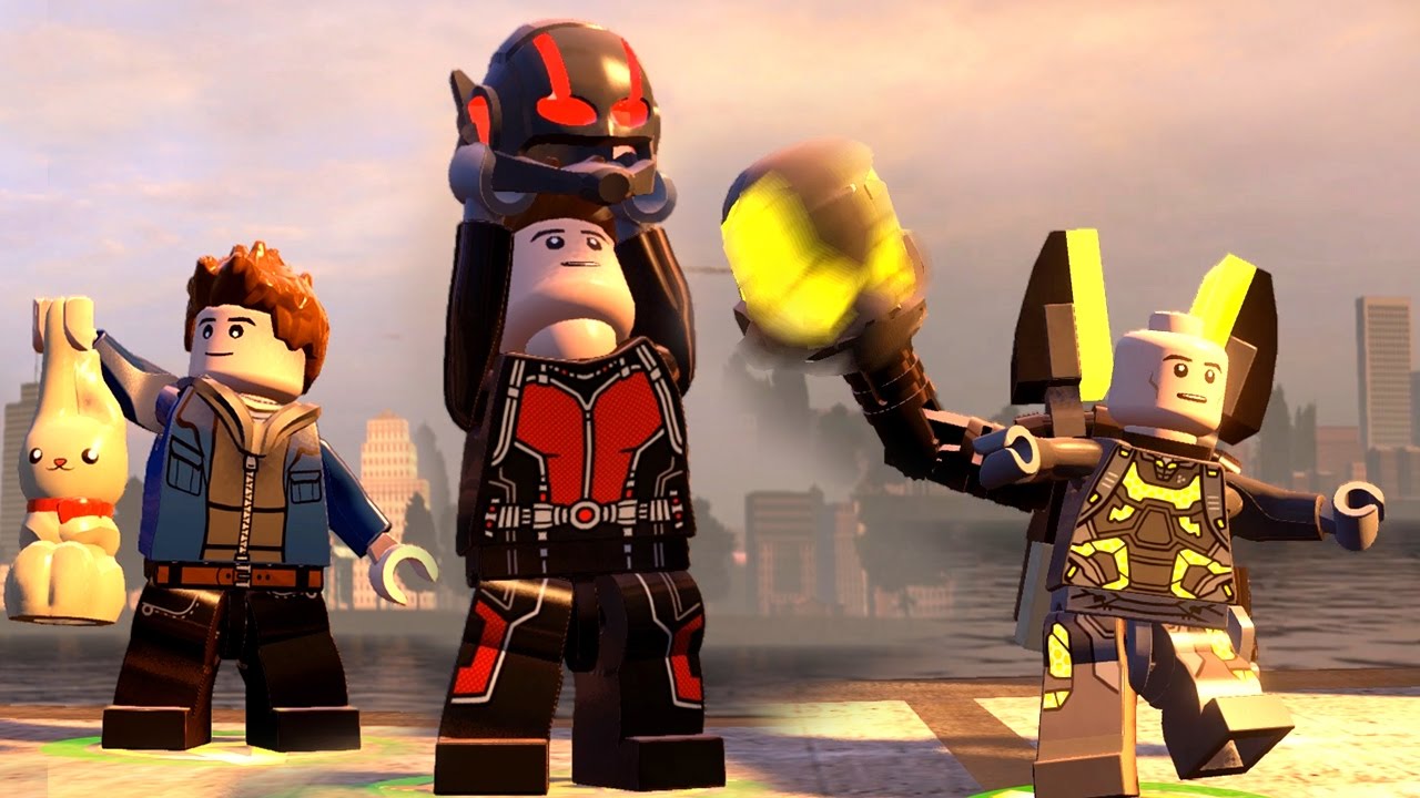 Yellow Jacket vs Ant Man Transfiguration Comparison in LEGO MARVEL's AVENGERS