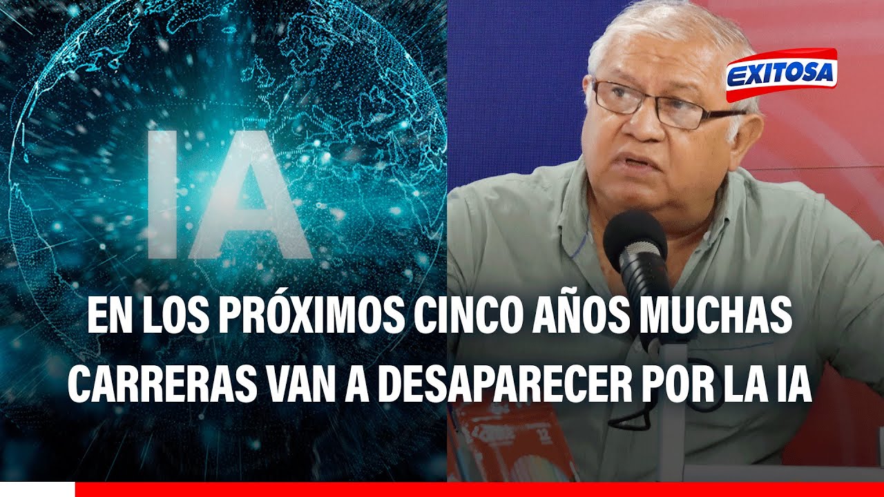 🔴🔵Exviceministro advierte que muchas carreras desaparecerán dentro de 5 años debido a la IA