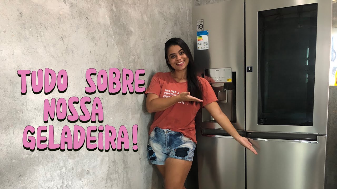 Resenha da nossa geladeira LG
