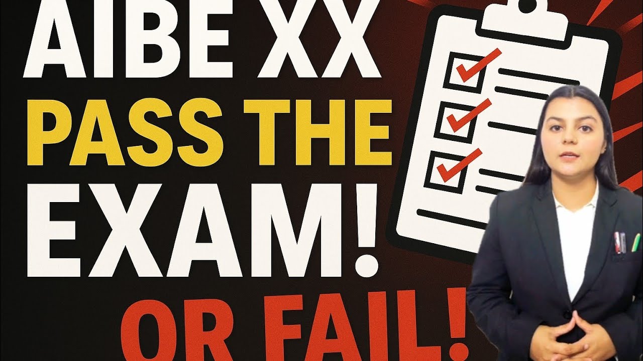 AIBE XX: The Only Study Guide You Need to PASS in 2025 #aibe20 #advocate 