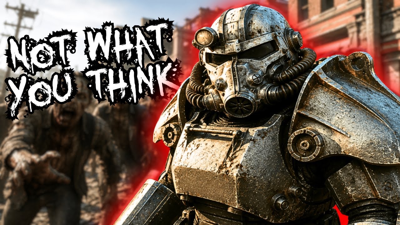 FALLOUT POWER ARMOR vs THE ZOMBIE APOCALYPSE