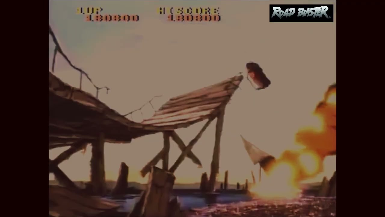 Road Blaster  Arcade Play Through