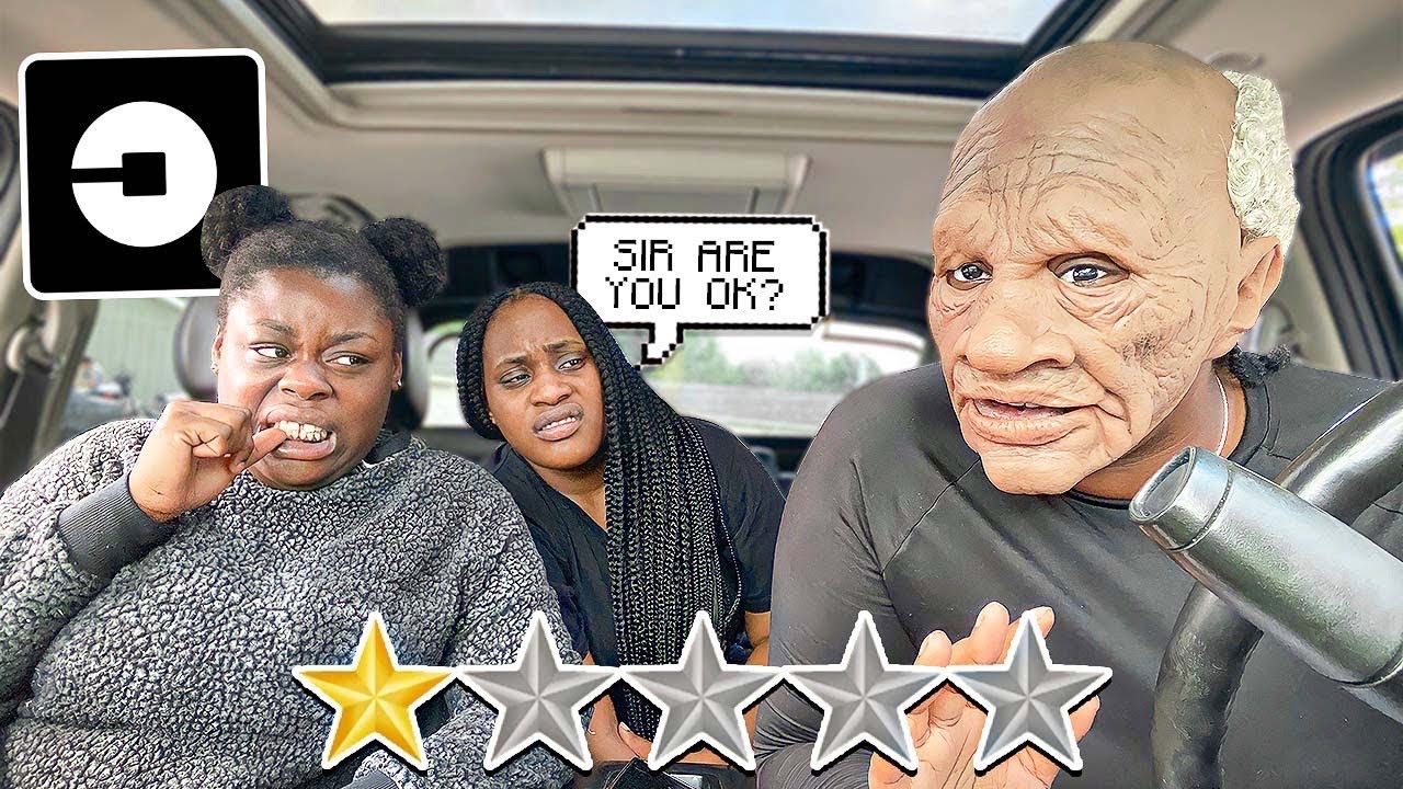 Picked My SISTERS Up In An UBER UNDER DISGUISE!!