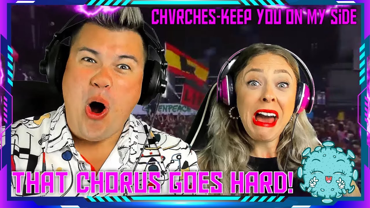 FIRST TIME Reaction to "CHVRCHES - Keep You On My Side (LIVE 2016)" THE WOLF HUNTERZ Jon and Dolly