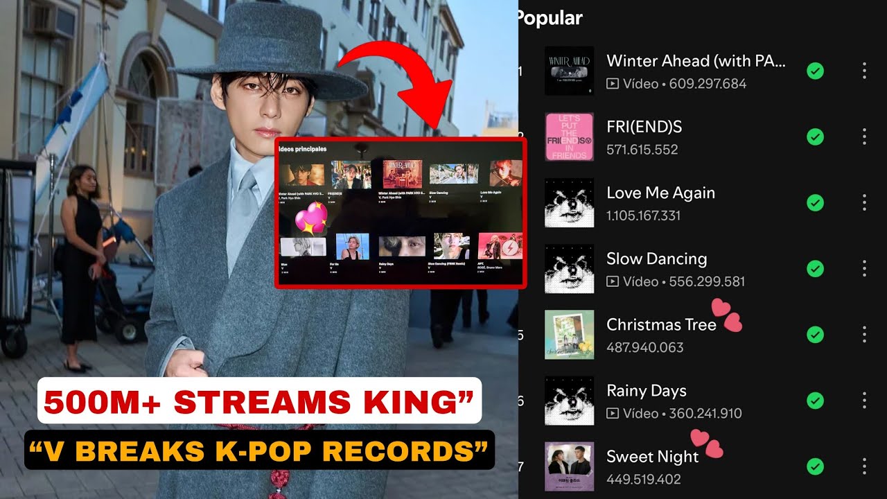 V Is About to Break a Historic K-Pop Record — And Fans Are Losing It