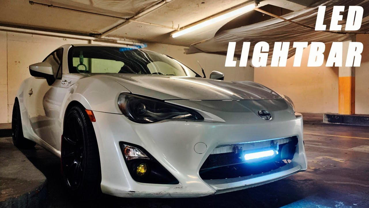 86/BRZ: Custom LED Lightbar Setup, LET THERE BE LIGHT!