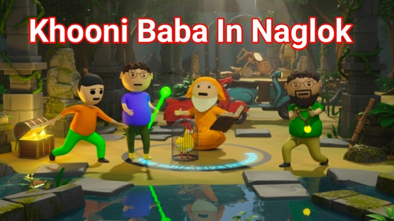 Gulli Bulli Aur Khooni Baba in Naglok All part 1,2,3,4,5 Gulli Bulli | Make Joke Horror Story