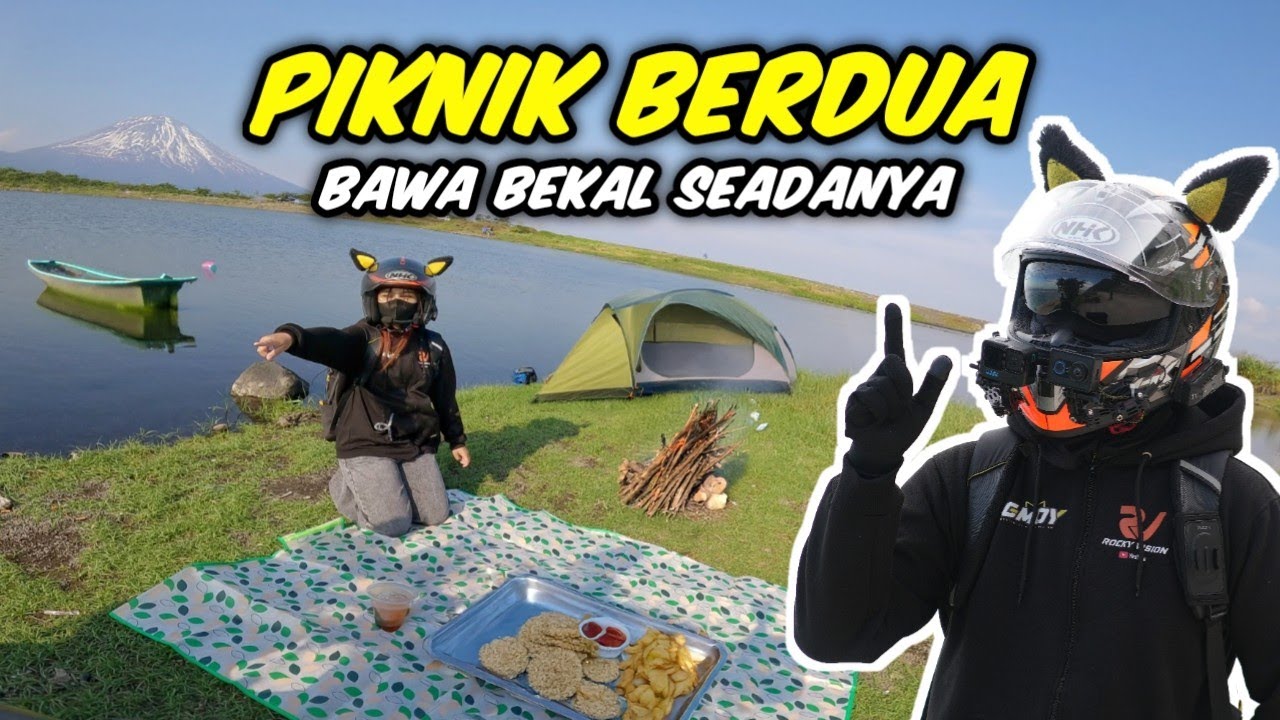 NGEMPER DITENGAH DANAU! PIKNIK PERTAMA YANG BIKIN PUSING CARI TEMPAT DUDUK 🤣