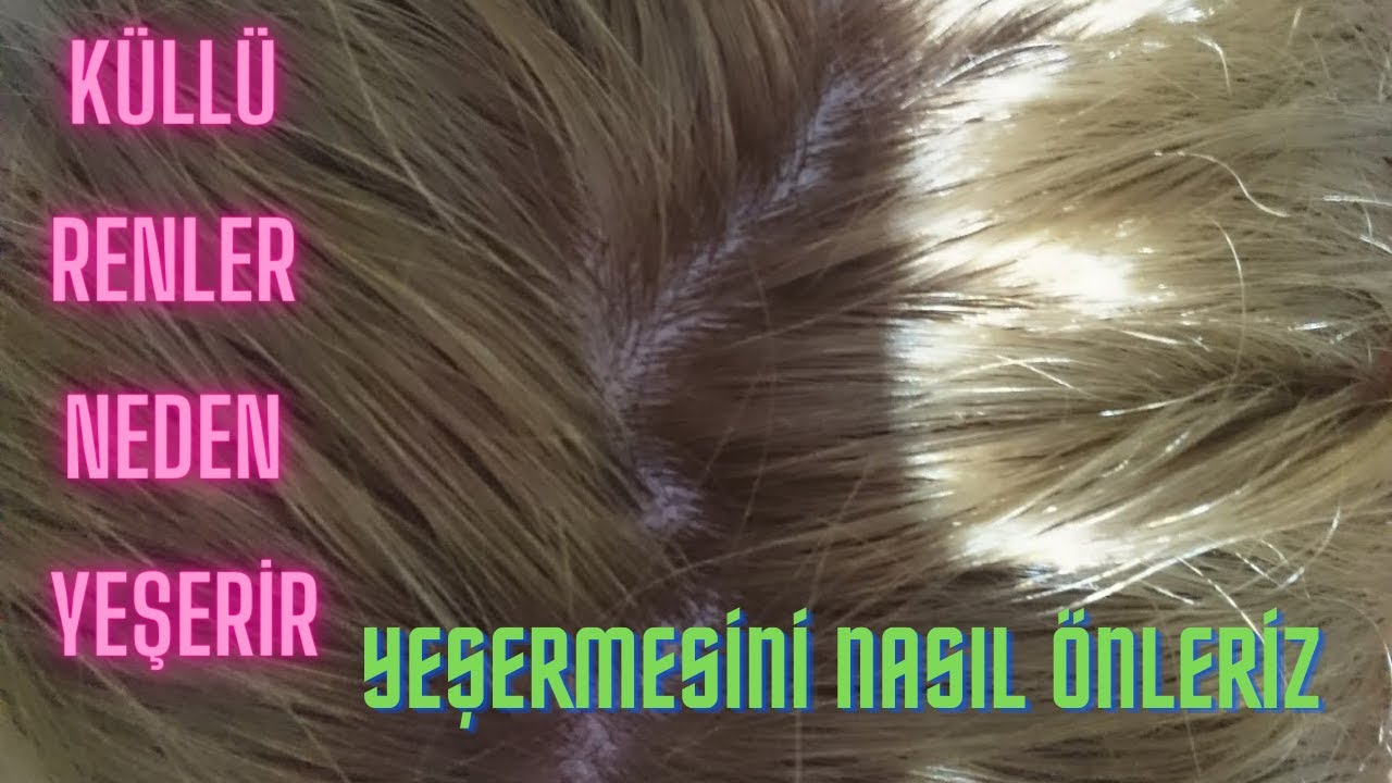 Küllü kumrallar neden yeşerir? küllü rengin Yeşermemesi için ne yapmak lazım?