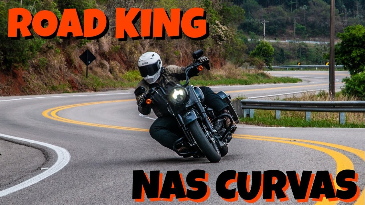 Teste Ride Avaliação - Harley Davidson Road King Special nas curvas. #harleydavidson #roadking