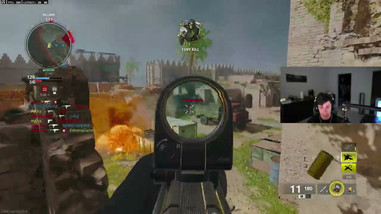 HyDra and Crimsix Use the New SMG to Drop 200+ Kills Together!