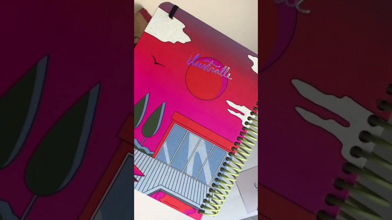 Unboxing do planner da ilustralle