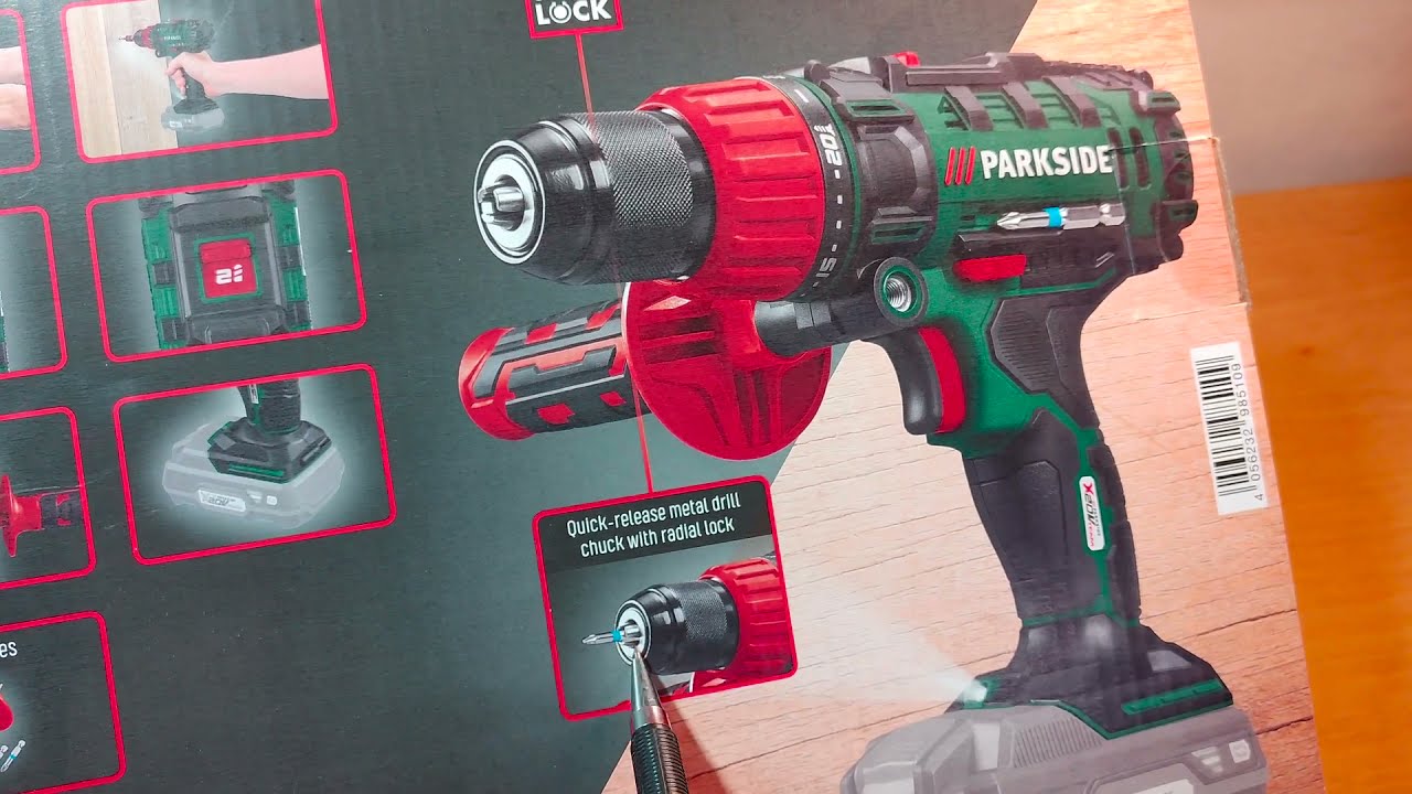 PARKSIDE PSBSA 20-Li B2 Wiertarko wkrętarka udarowa z Lidla