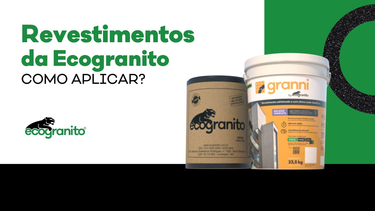 Aplicação Ecogranito - Simples, Rápido e sem Sujeira