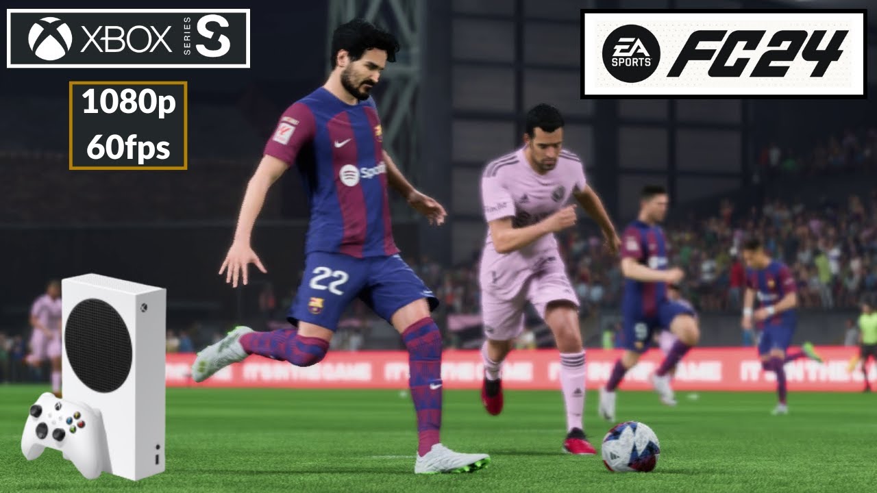 EA FC 24 - Inter Miami vs Barcelona | Xbox Series S Gameplay (1080p 60fps)
