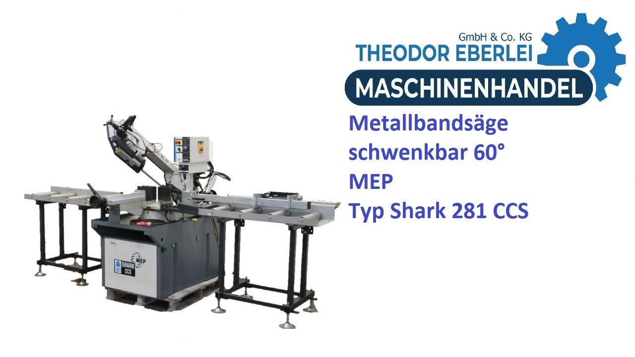 ID 31283 Metallbands&auml;ge schwenkbar 60&deg; MEP Typ Shark 281 CCS