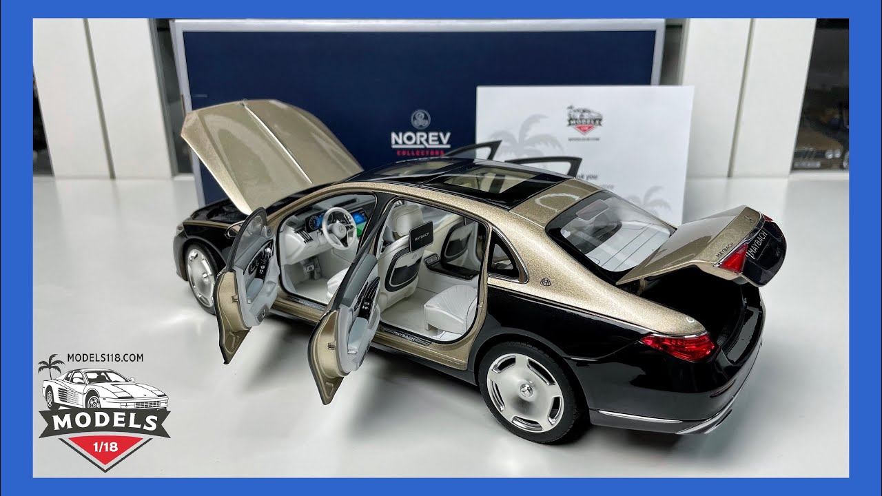 1:18 Mercedes-Maybach S680 - Norev [Unboxing]