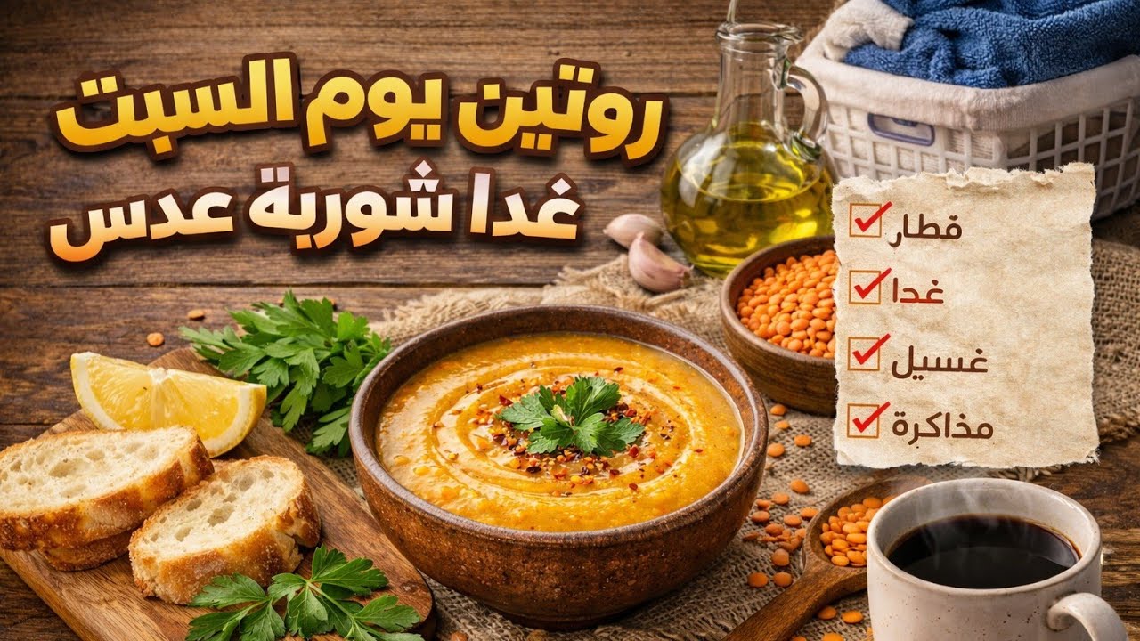 السبت بقا وتفاصيله البسيطه 🌷