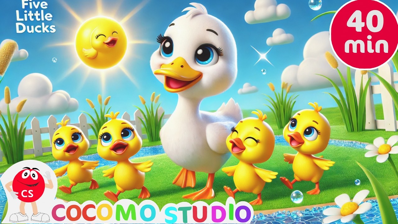 Сборник «Пять маленьких утят» 🦆 | 30 минут детских стихов и песенок