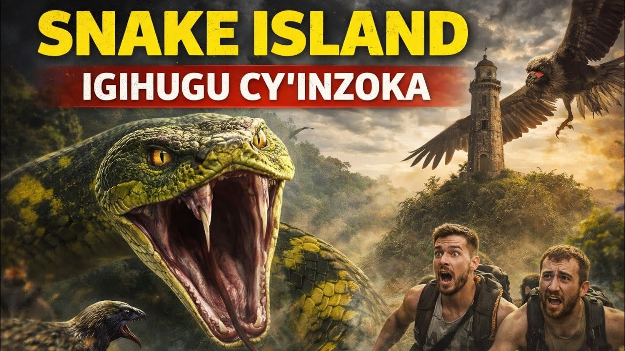 😱Dore Ikirwa cy'inzoka Gusa☠️Uhageze wese Arapfa-SNAKE ISLAND