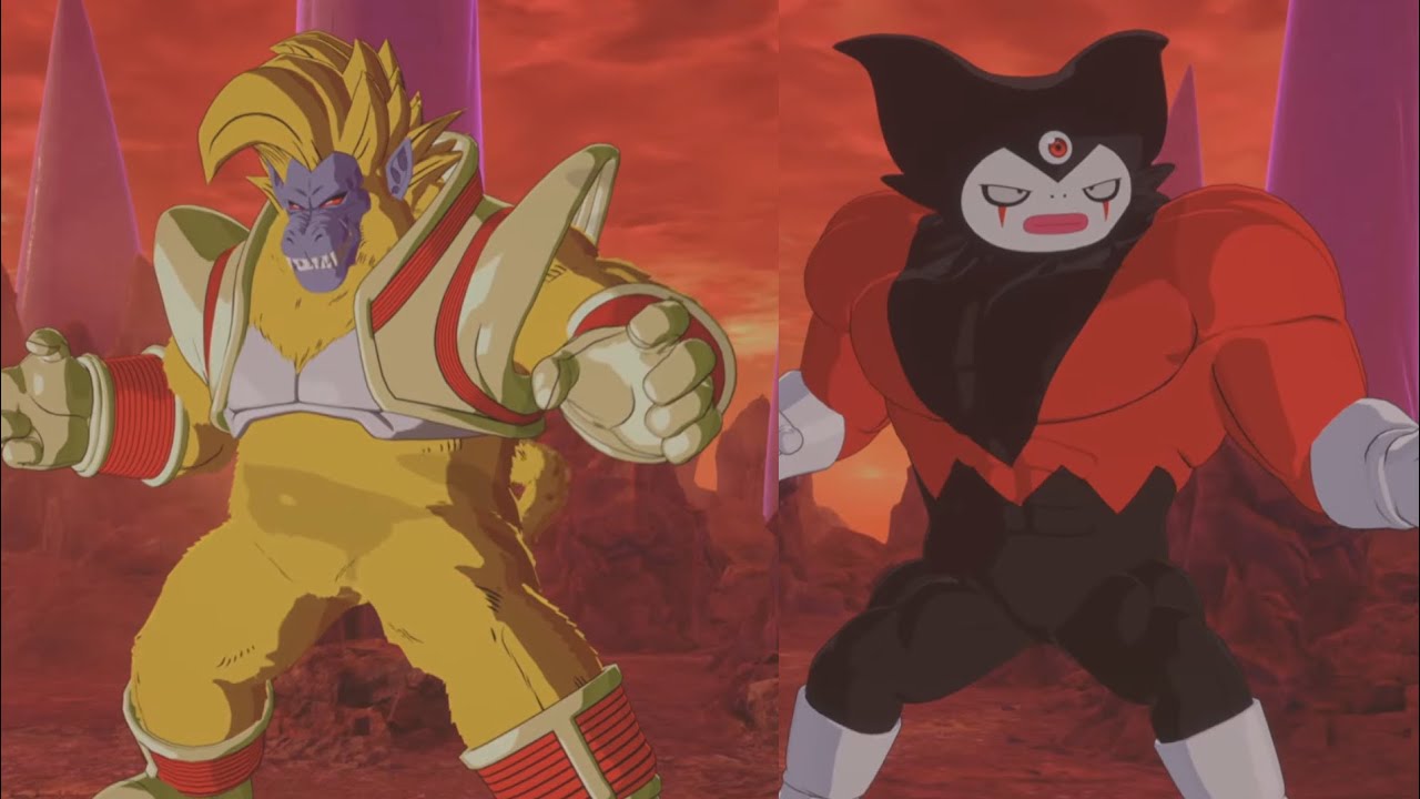 Great Ape Baby vs Giant Gomah - REQUESTED BATTLE - Dragon ball sparking zero